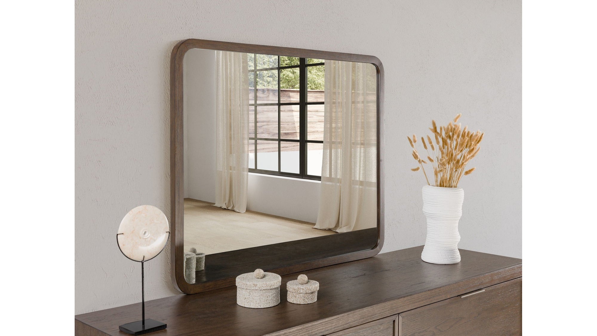 Athens - Mirror - Dark Brown