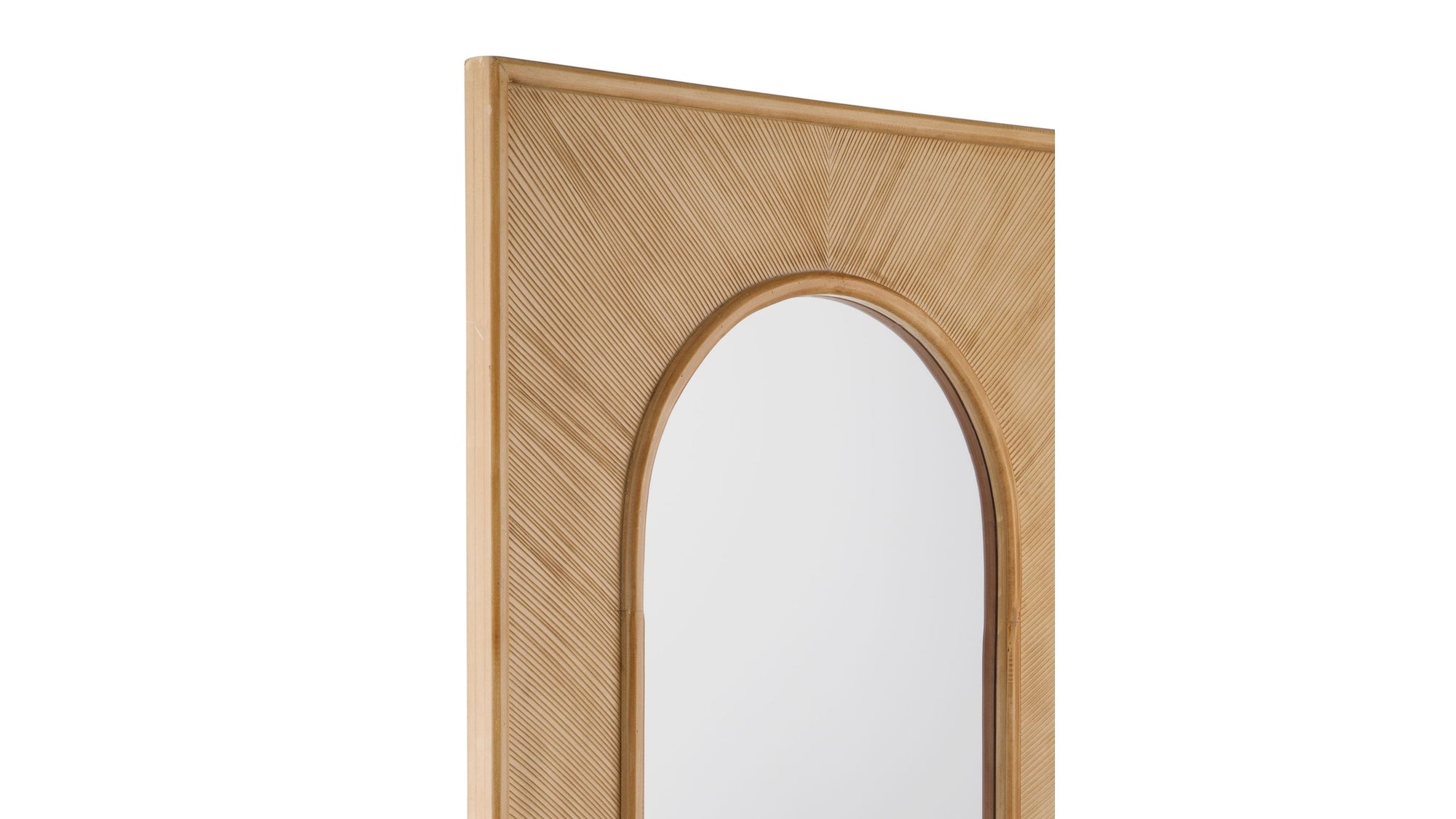 Liam - Floor Mirror - Natural
