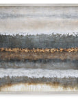 Layers - Landscape Art - Silver
