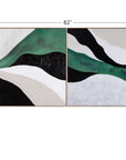 Illuminate Canvas Art Set of 2 - White