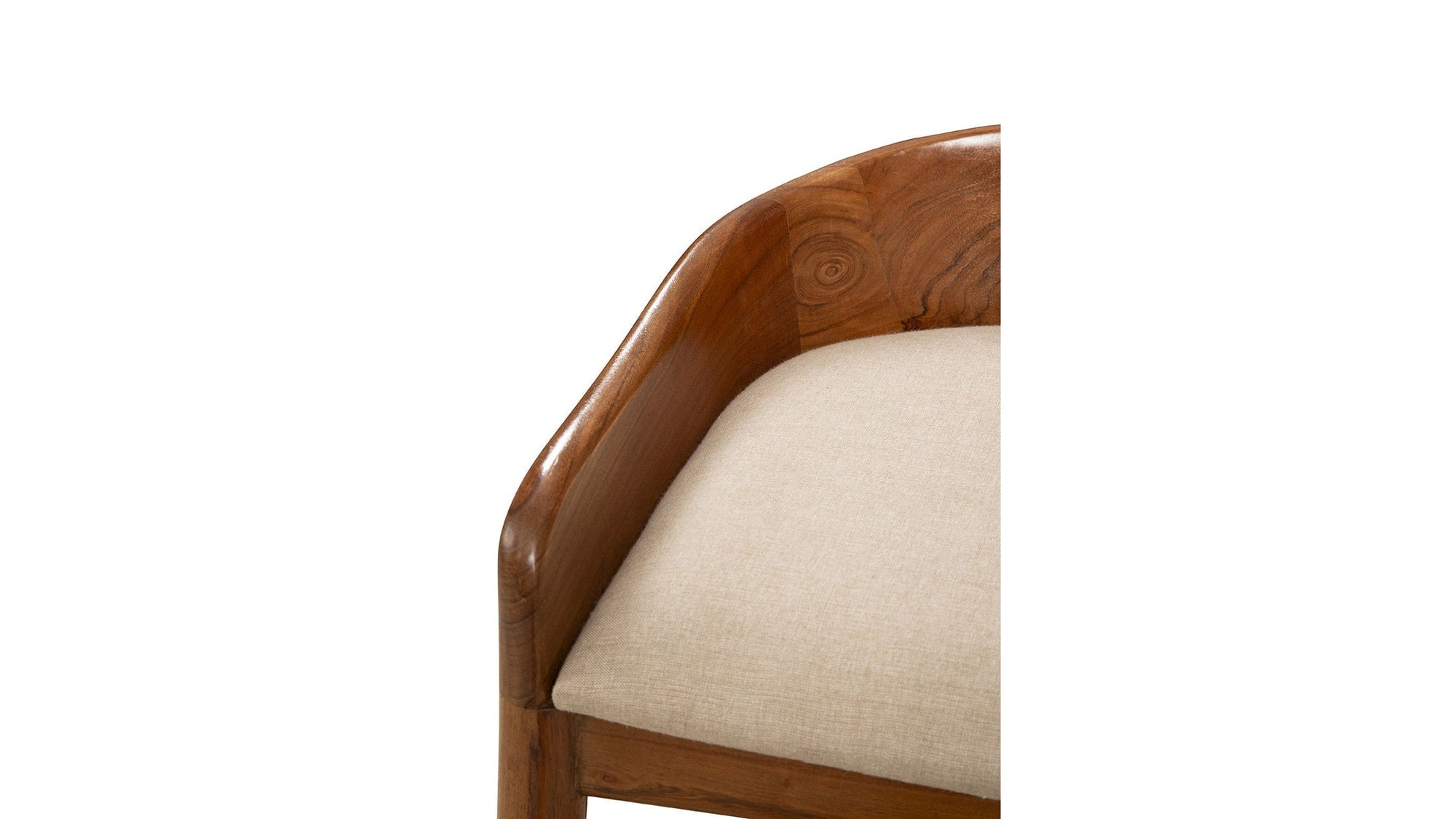 Saddle - Counter Stool - Light Brown