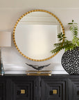 Dandridge - Round Industrial Mirror