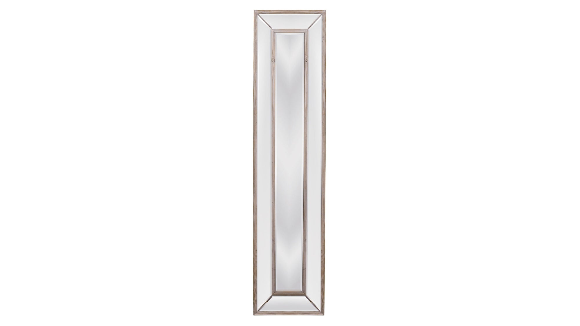 Pompano - Floor Mirror - Light Brown