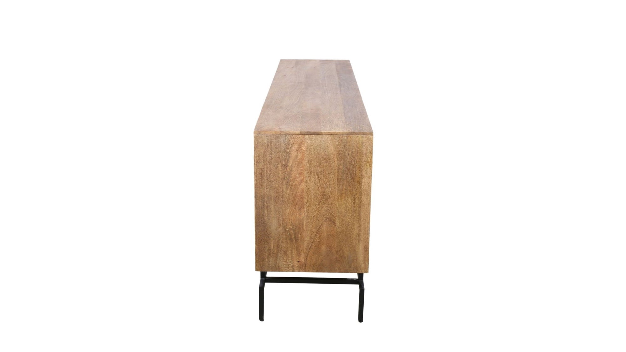 Everett - Server - Rustic Brown Mango / Ivory Bone / Grey Resin