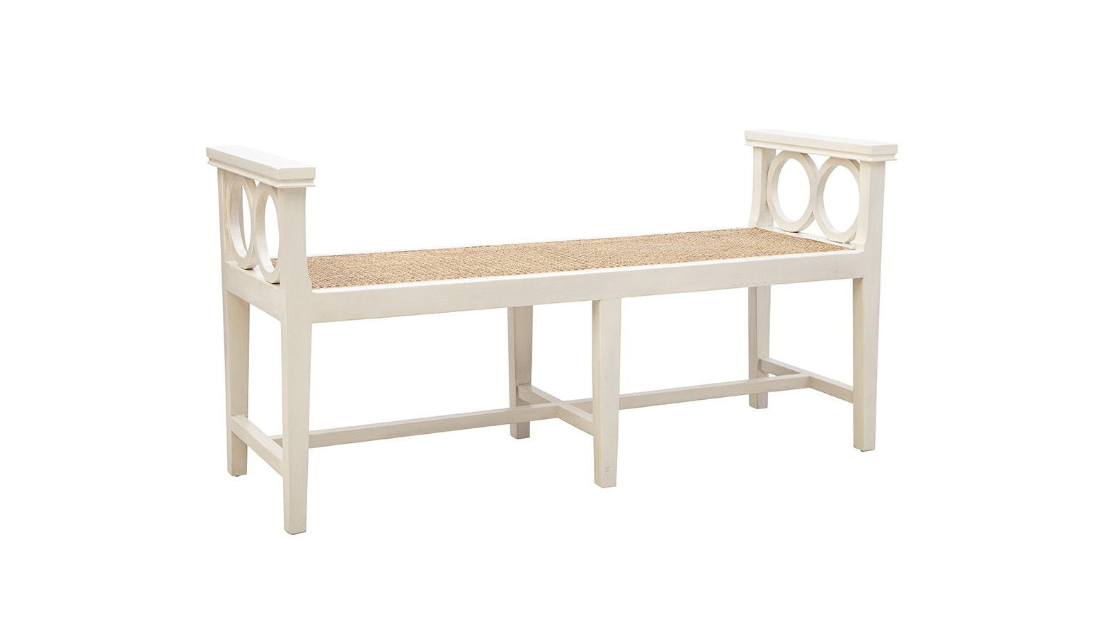 Circles Bench - Cream