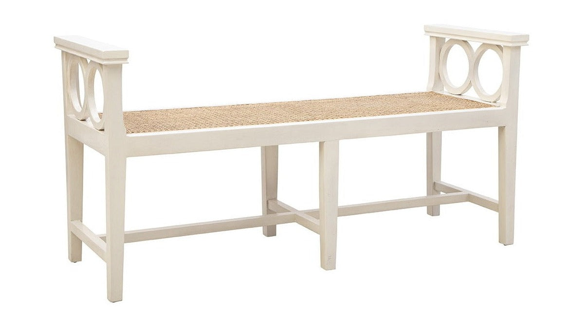 Circles Bench - Cream