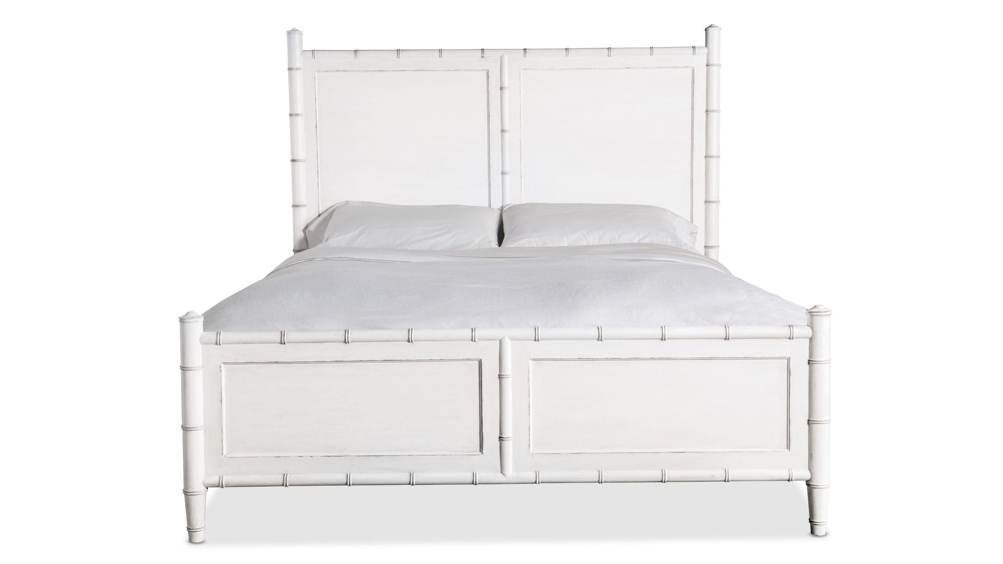Charleston - King Panel Bed - White