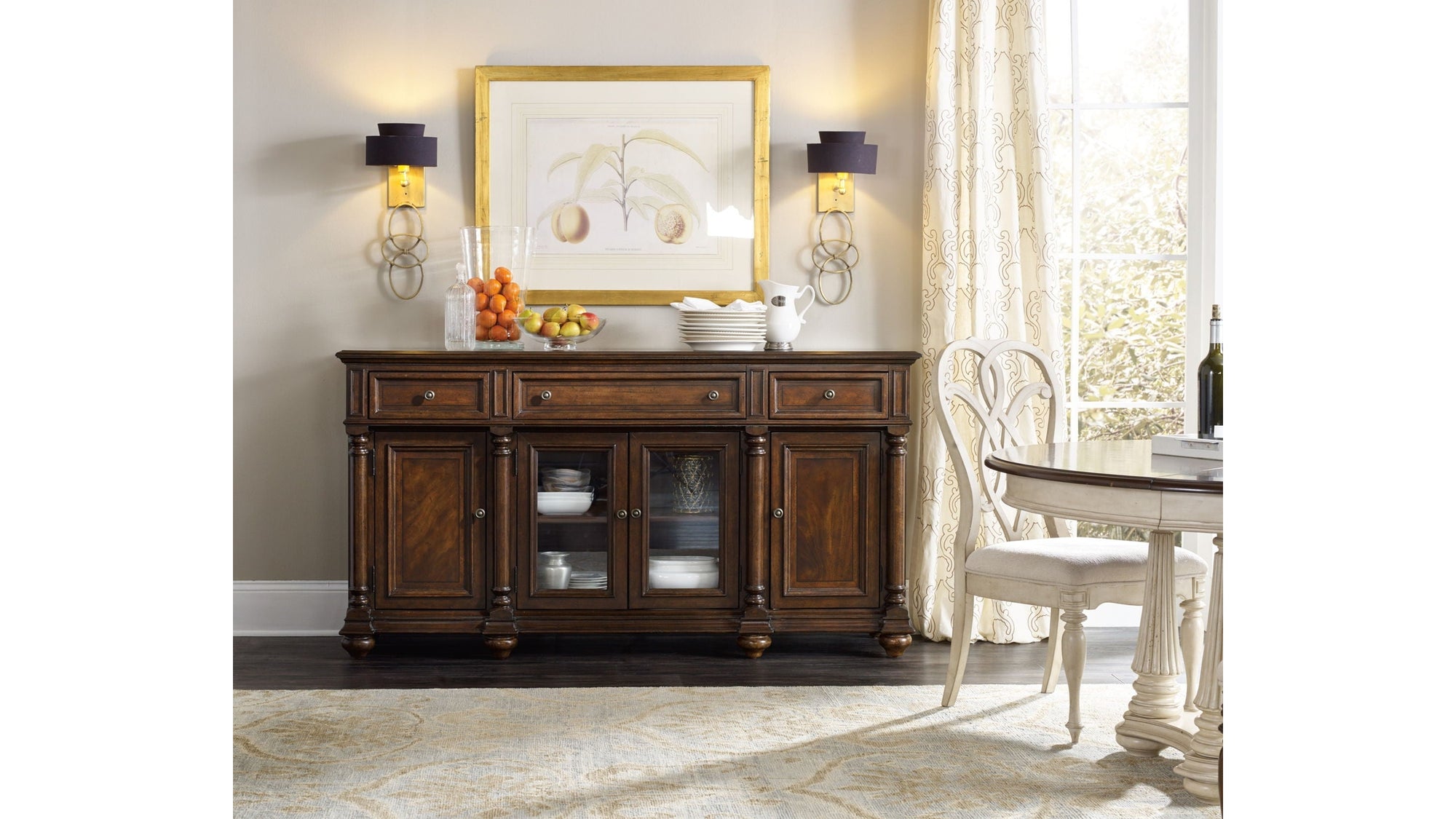 Leesburg - Buffet - Dark Brown