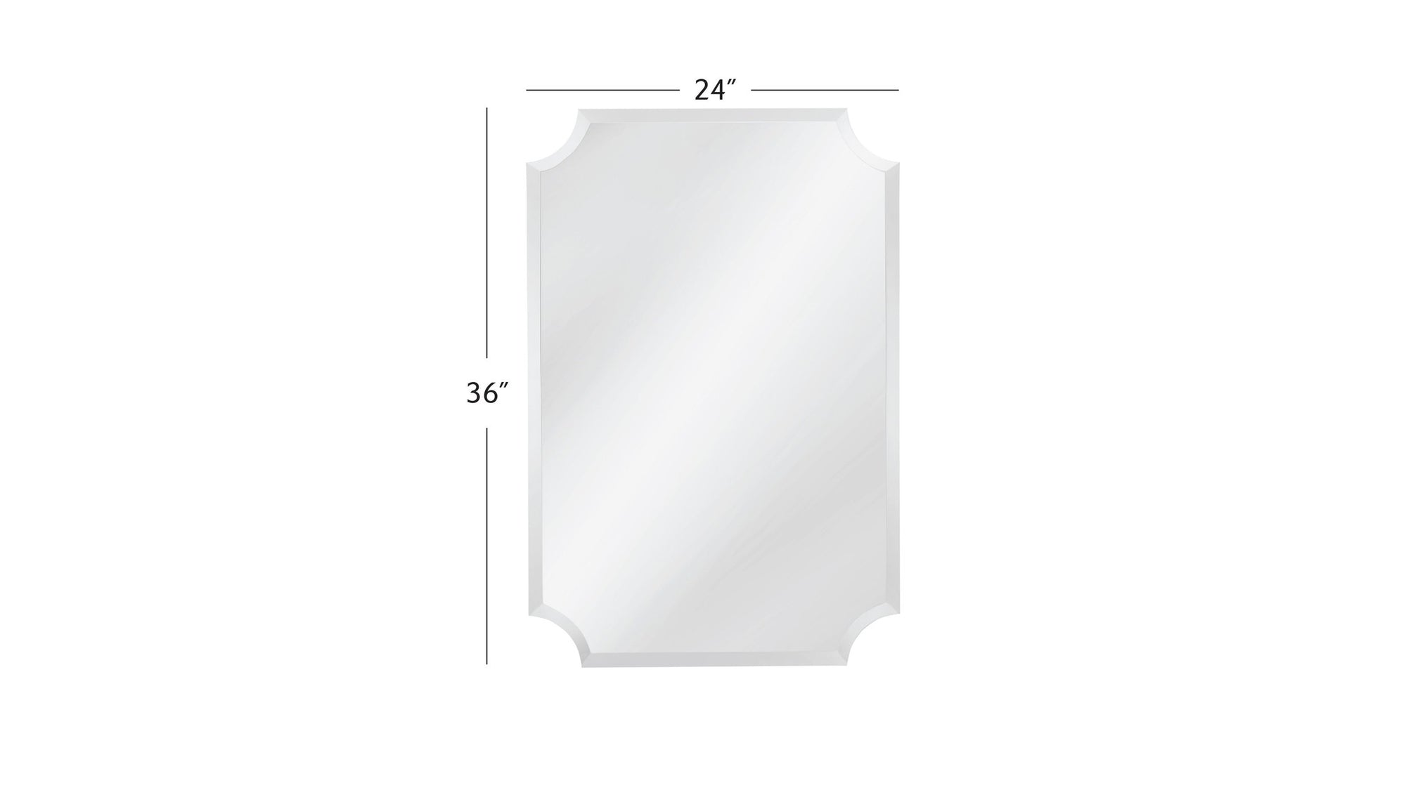 Fayette - Wall Mirror - Clear