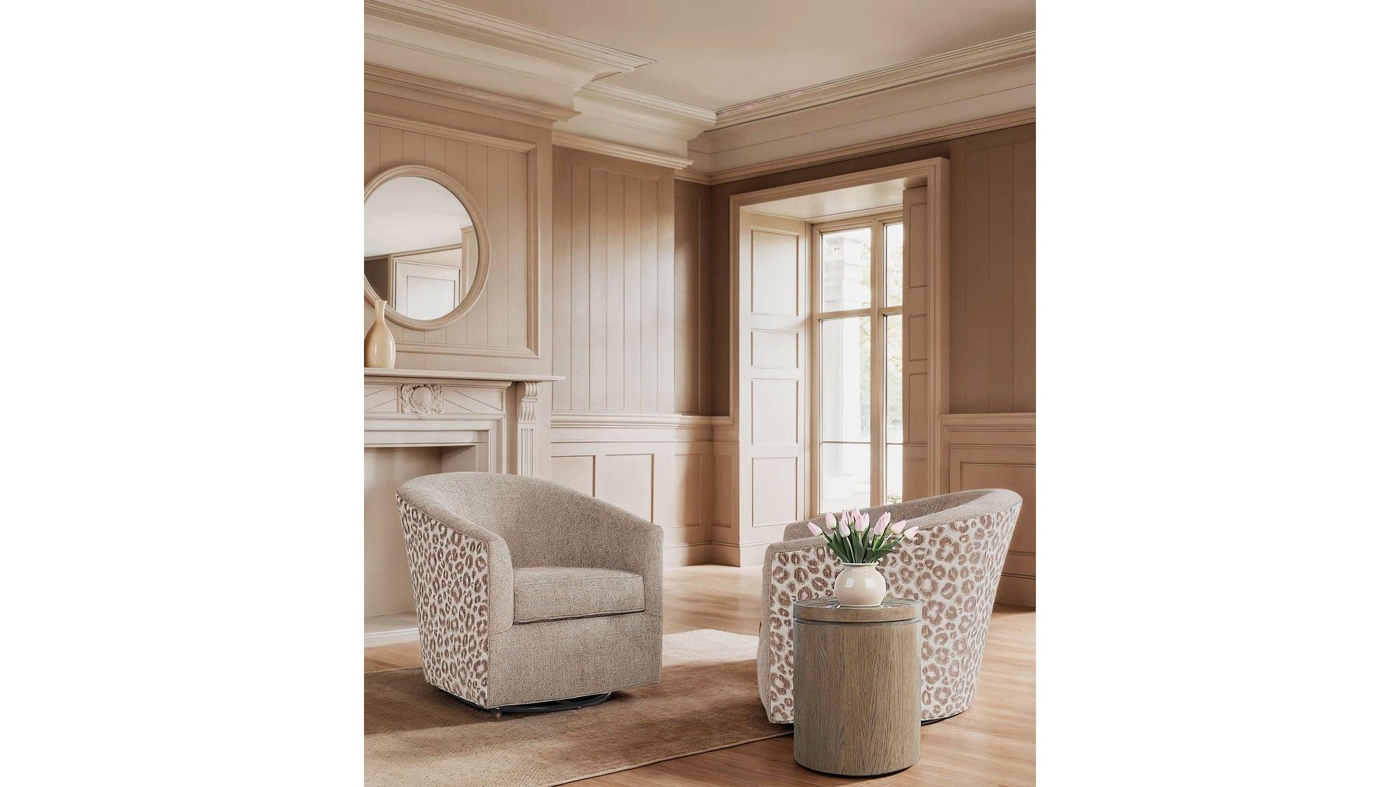 Sonnet - Round Side Table - Dark Gray
