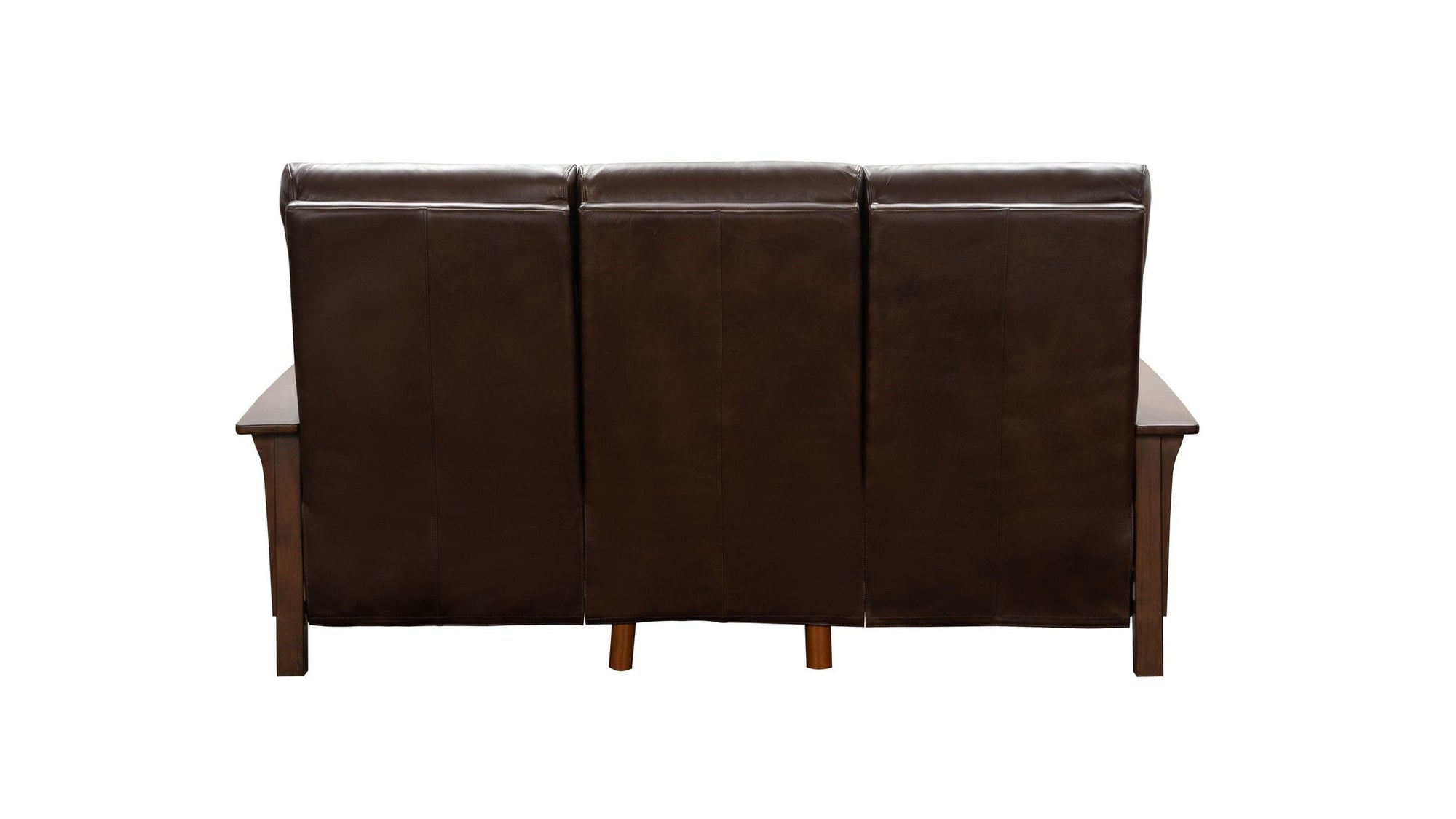 Artisan - Sofa-Recliner With Power, Power Headrest - Dark Brown