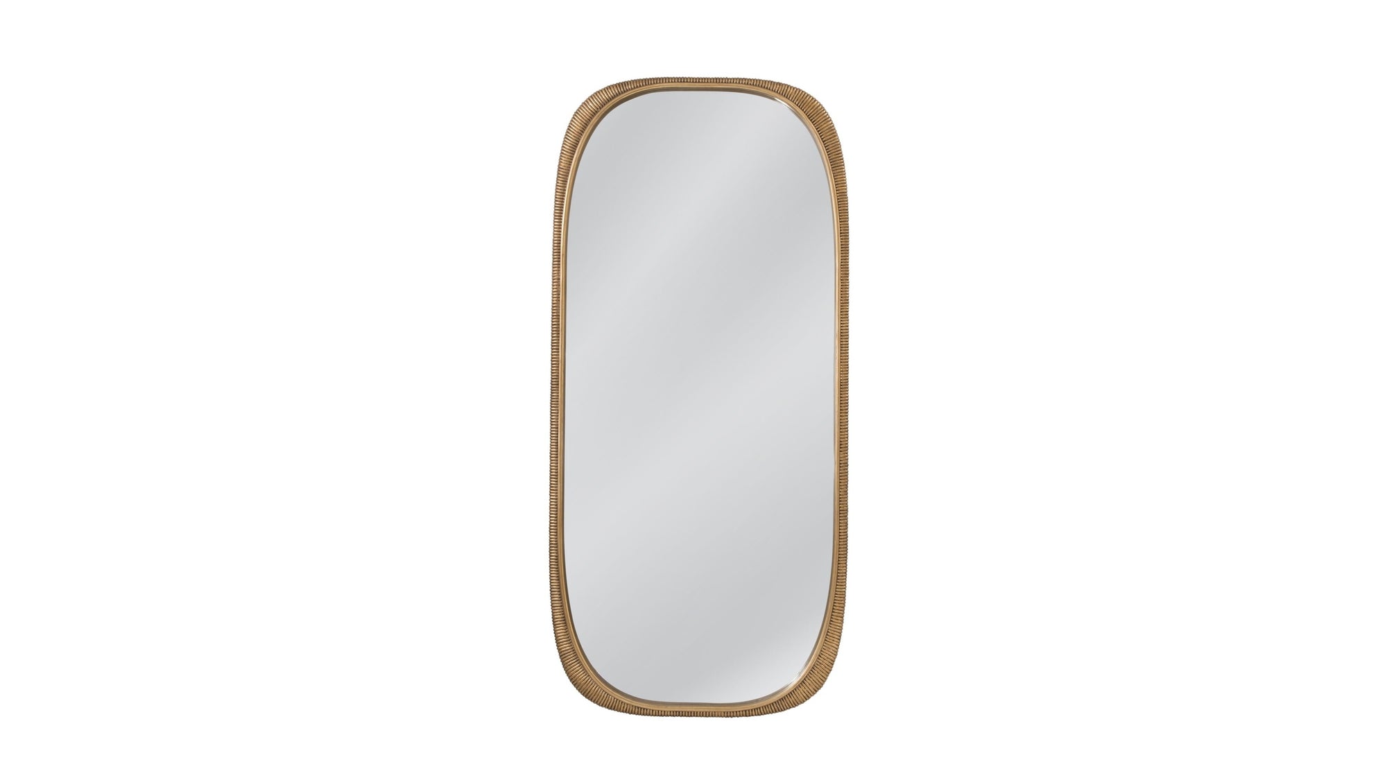 Malton - Floor Mirror - Ant Gold