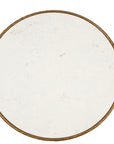 Evelyn - Coffee Table - White / Gold