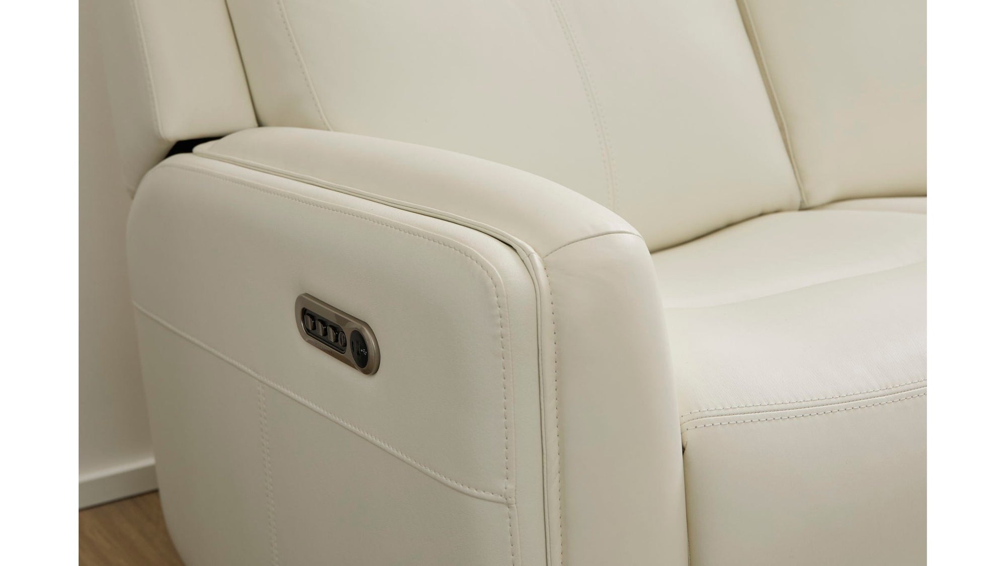 Alister - Power Gliding Sofa With Power Headrests &amp; Lumbar