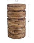 Boone - Drink Table - Light Brown