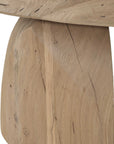 Tiernan - Reclaimed Oak Round Coffee Table - Woodtone