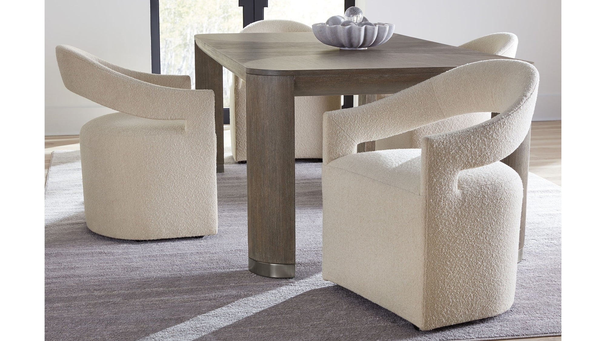 Modern Mood - Leg Dining Table With 1-24in Leaf
