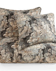 Victoria - King Washed Linen Comforter Set (Set of 3) - Multi Color