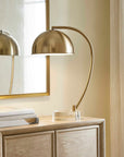 Romani - Brass Desk Lamp - Gold