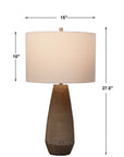 Volterra - Table Lamp - Taupe-Gray