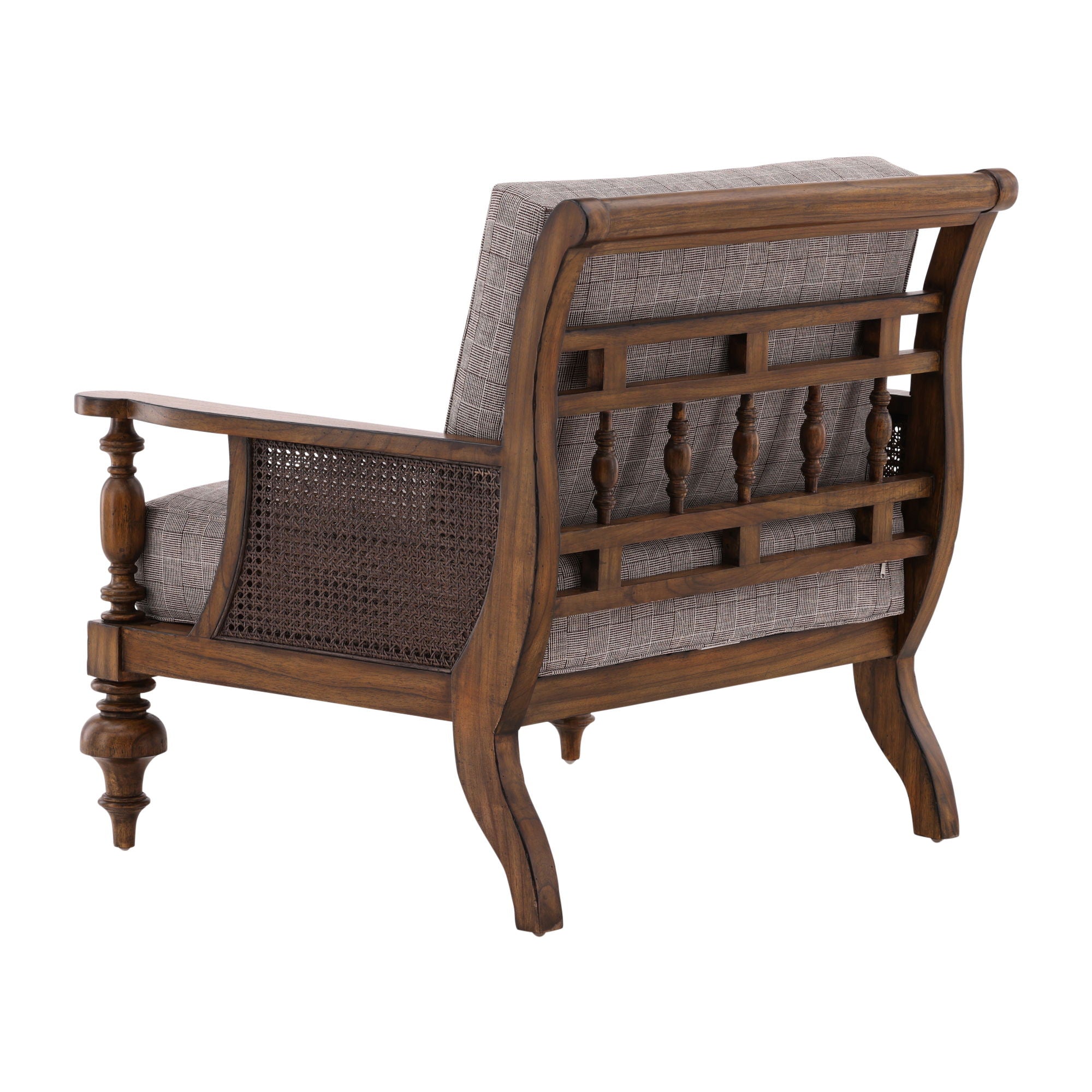 Peterson - Occasional Chair - Dark Brown / Gray