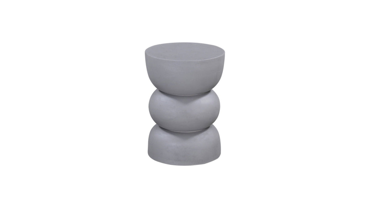 Haven - Accent Table - Gray Plaster