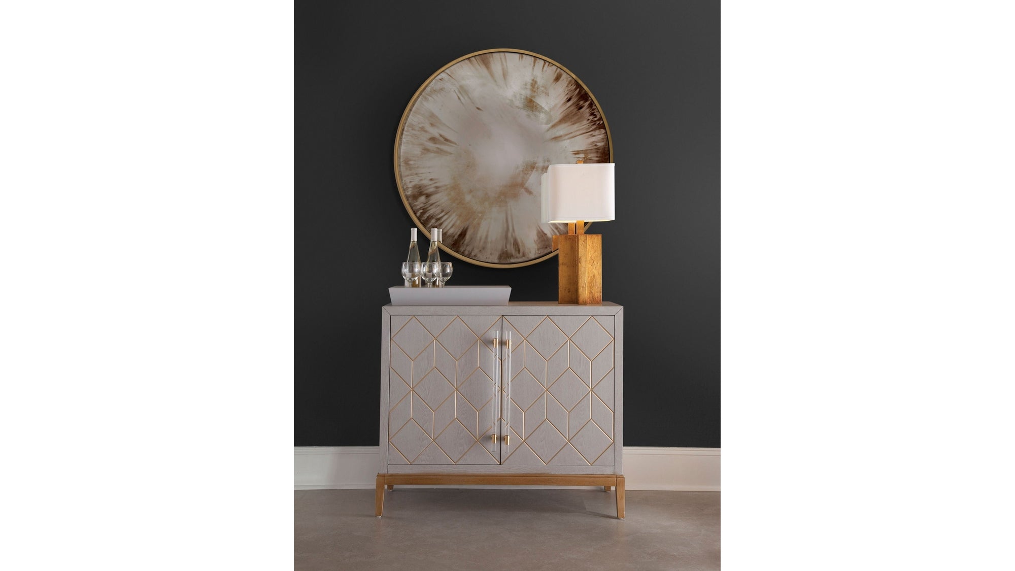 Hovland - Wall Mirror - Gold