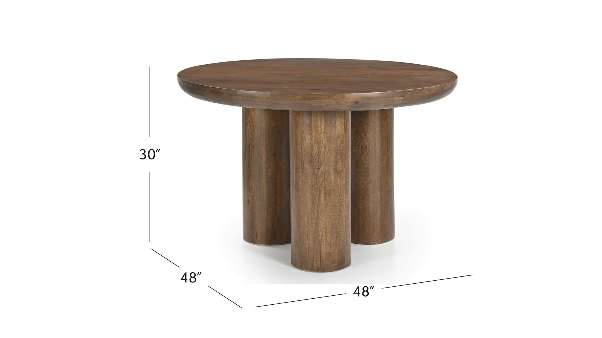 Napa - Dining Table - Rich Brown Mango