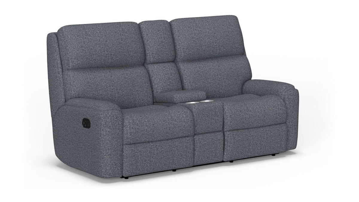 Rio - Reclining Loveseat With Console
