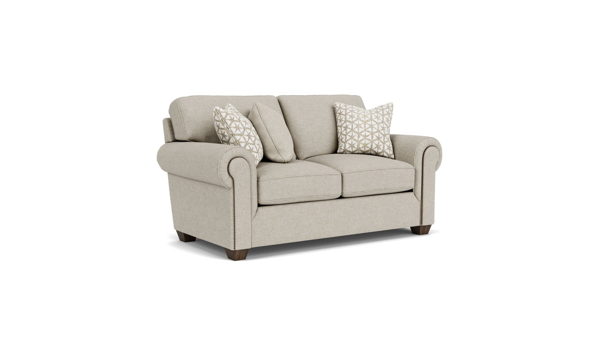 Carson - Loveseat, Nailhead Trim