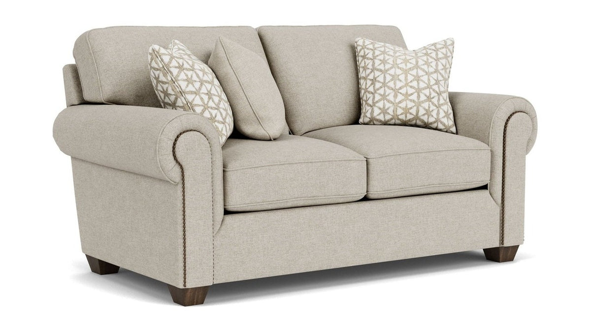 Carson - Loveseat, Nailhead Trim