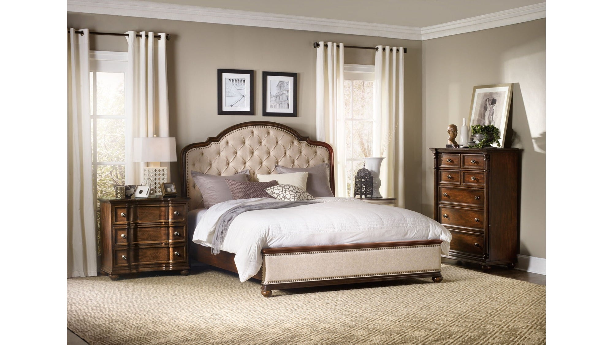 Leesburg - Bachelor's Chest - Dark Brown