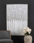 Strength In Numbers - Abstract Art - Beige