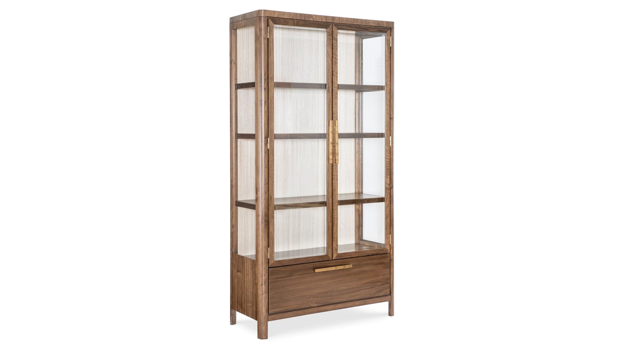 Eleana - Display Cabinet - Medium Wood