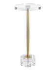 Groove - Crystal Drink Table - Gold