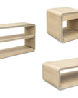 Damone - Console Table - Cerused White Oak