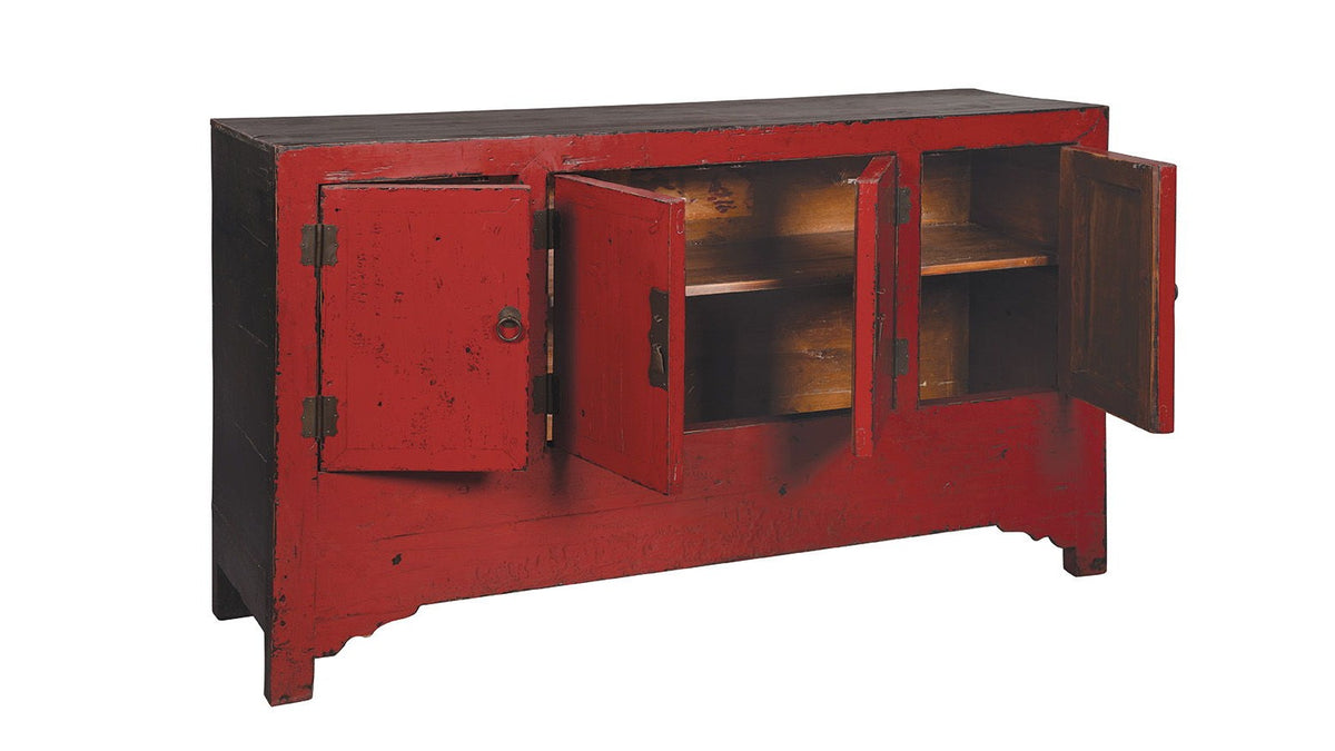 Rosen - Antique Sideboard - Red