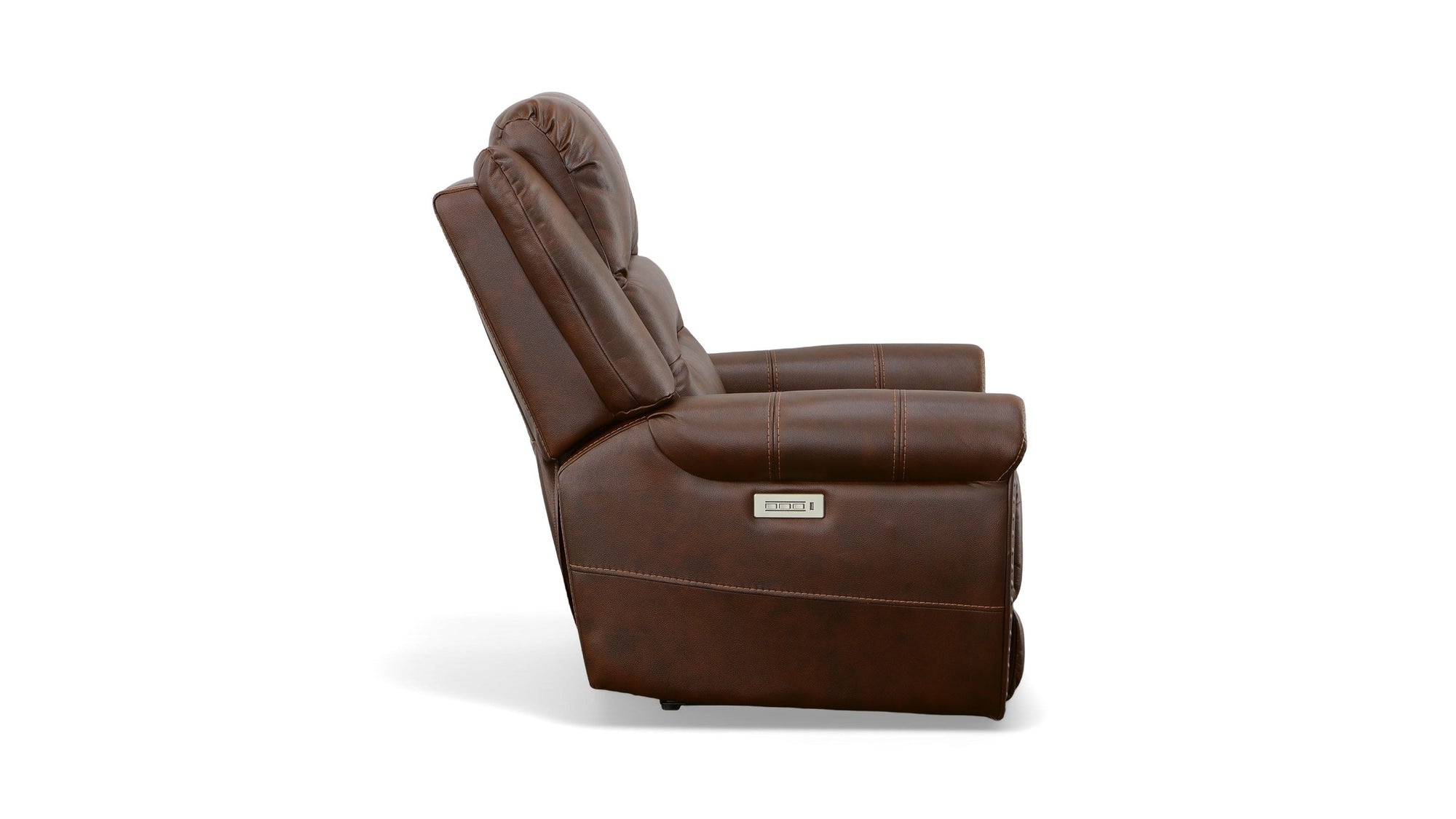 Oscar - Power Recliner With Power Headrest - Pumpernickel
