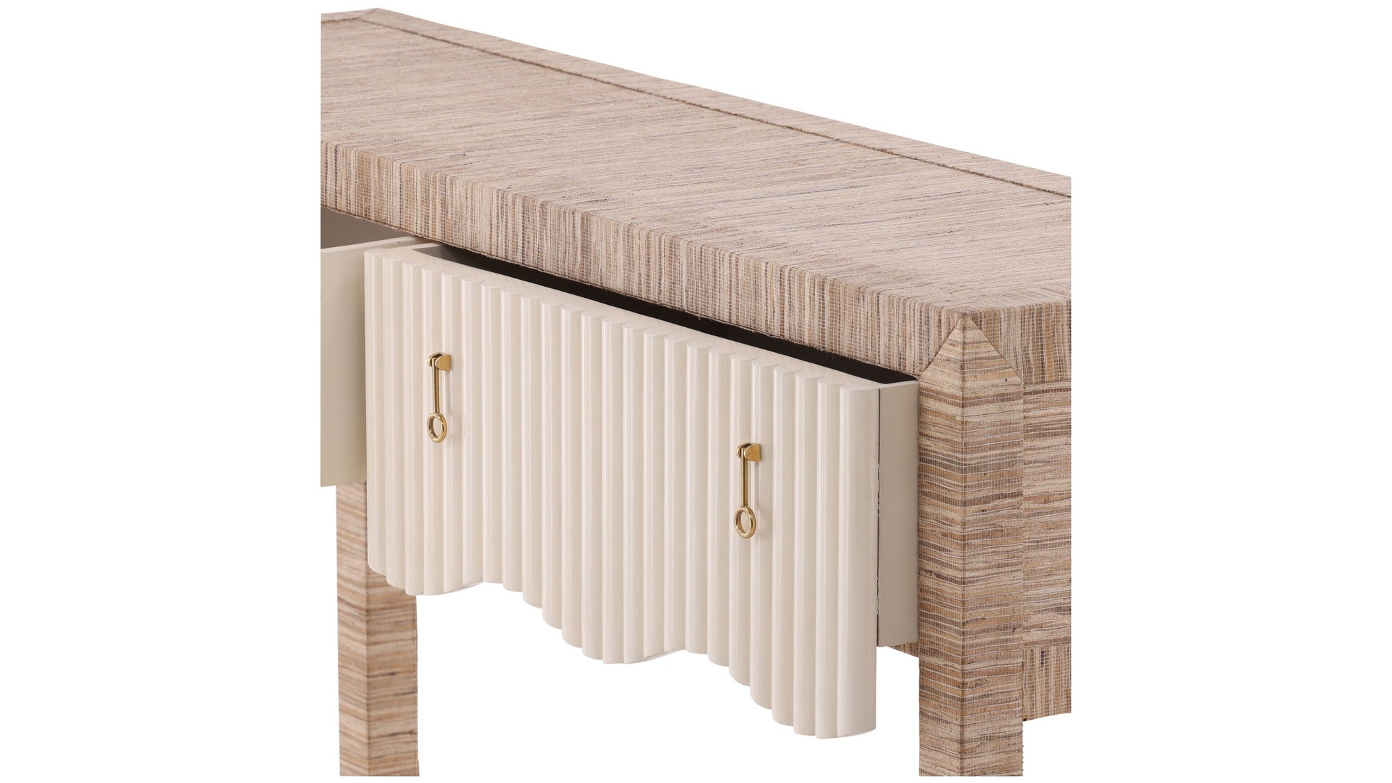 Lily's - Console - Light Brown / White