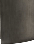 V-Groove - Modern Table Lamp - Dark Gray