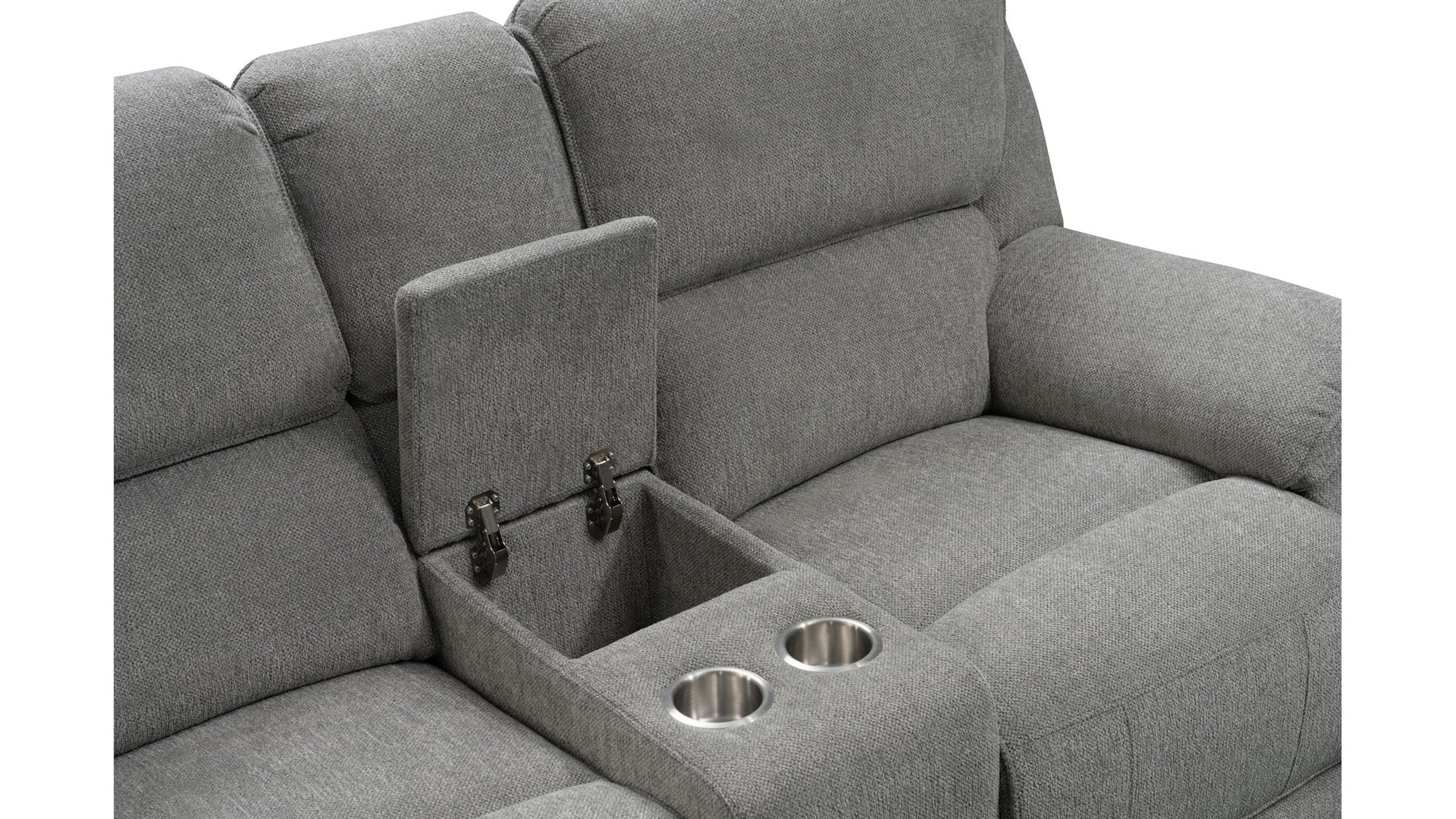 Hooper - Console Loveseat, Manual Recline