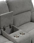 Hooper - Console Loveseat, Manual Recline