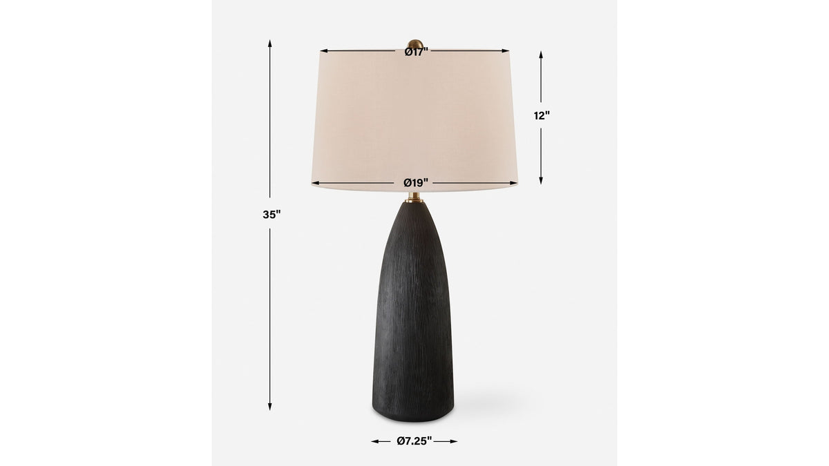 Jett - Black Table Lamp