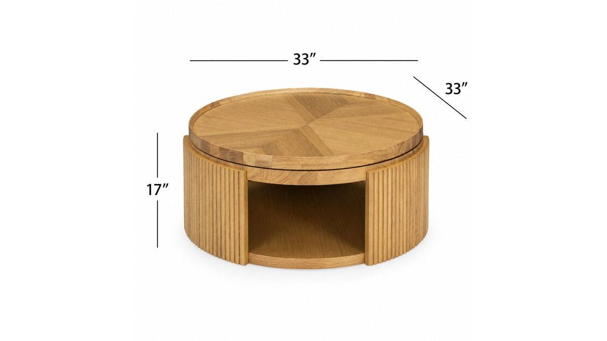 Sterling - Coffee Table - Wheated Oak