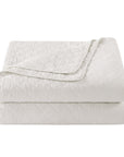 Cotton Comfort - Full/Queen Quilt Set (Set of 3) - White