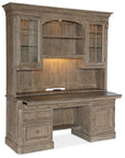 Sutter - Computer Credenza - Light Brown