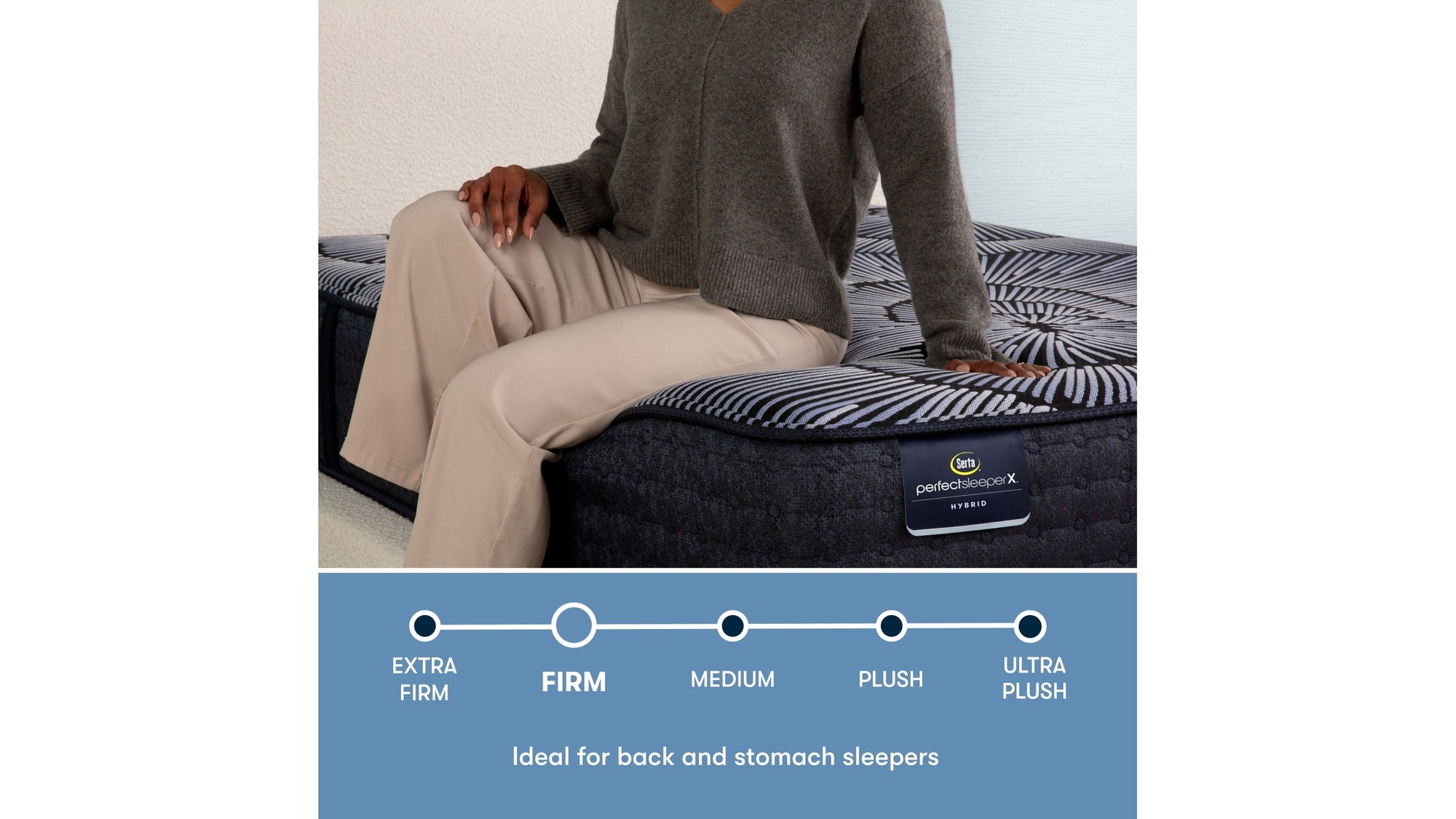 Perfect Sleeper Hybrid - 12.5" X Aspen Firm Mattress