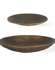 Stratum - Round Bowls (Set of 2) - Brass