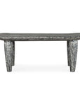 Fade To Black - Wood Bench - Black / White
