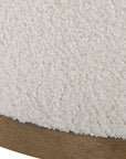 Swirl - Swivel Sheepskin Ottoman